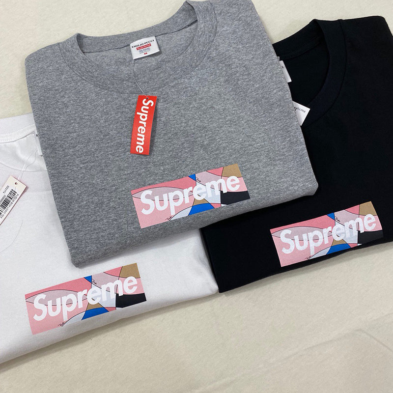 Supreme Emilio Pucci Box Logo Tee