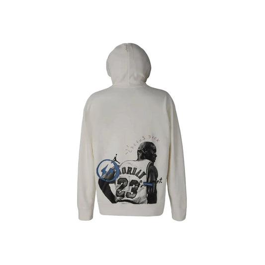 Travis Scott x Jordan x Fragment Hoodie - White