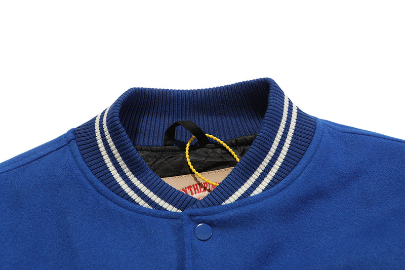 Vandy The Pink 4 Year Anniversary Varsity Jacket "Blue Sail"