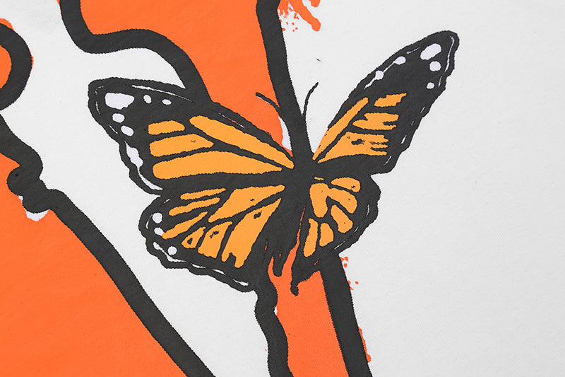 Juice Wrld x Vlone Butterfly T-shirt