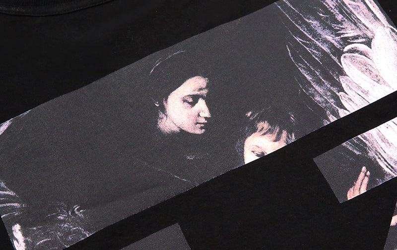 Off-White Oversized Fit Caravaggio Arrows T-shirt White/Multicolor