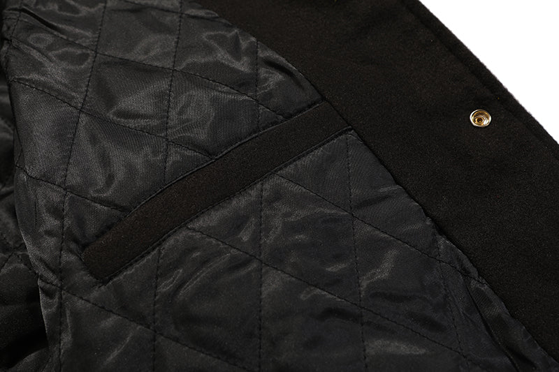 Vandy The Pink 4 Year Anniversary Varsity Jacket "Black Sail"