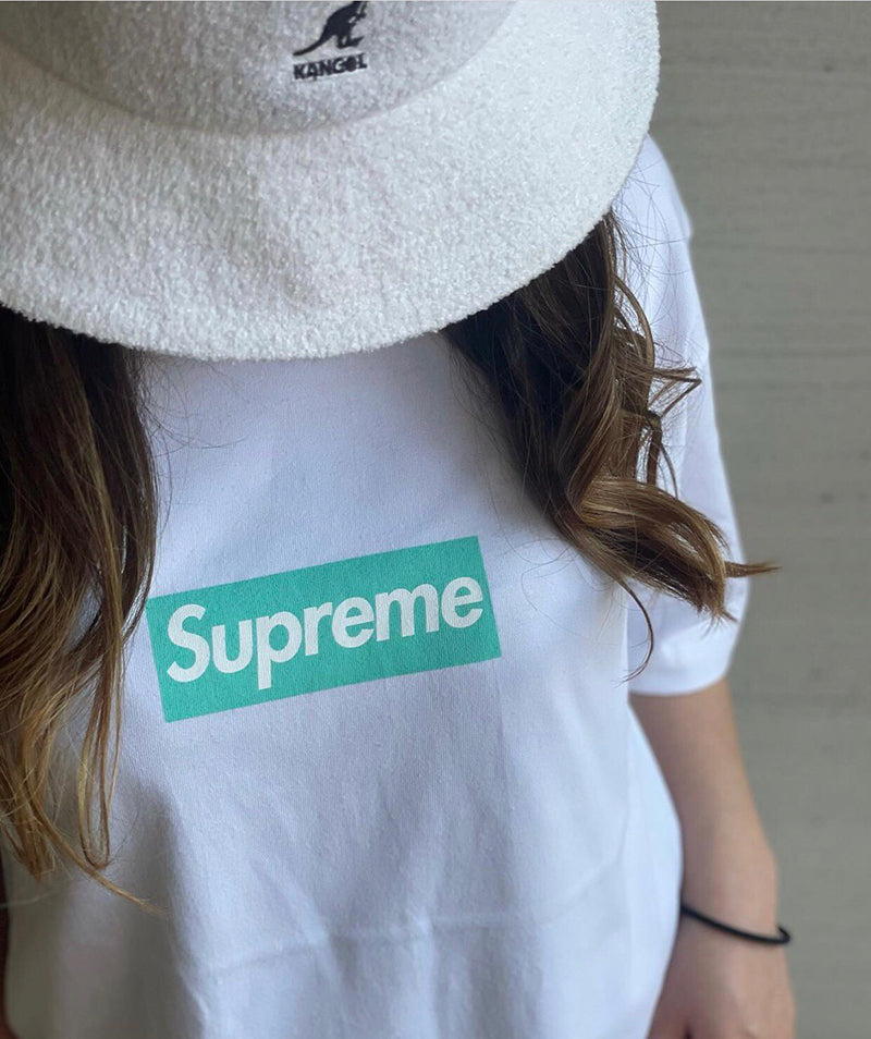 Supreme Tiffany & Co. Box Logo Tee White