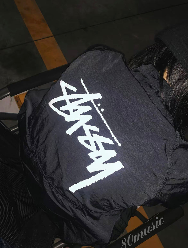 Nike x Stussy Windrunner Jacket Off Noir