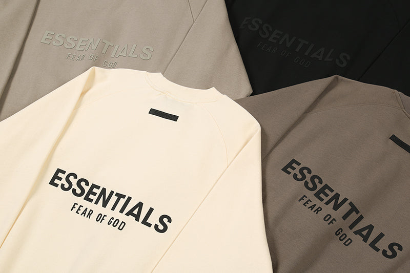 Fear of God Essentials Hoodie Pull-Over Crewneck (SS21) 'Black'