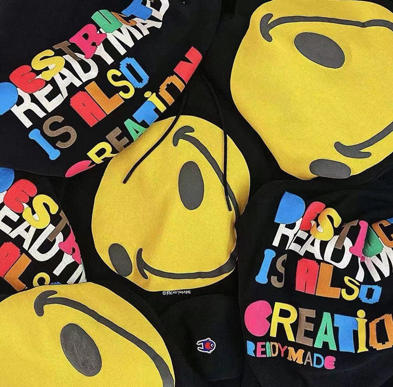 Readymade Collapsed Face Hoodie