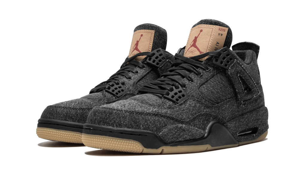 Levi's x Air Jordan 4 Retro / "Black"