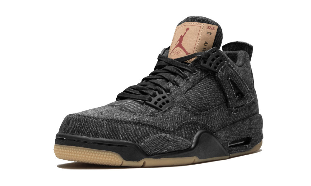 Levi's x Air Jordan 4 Retro / "Black"