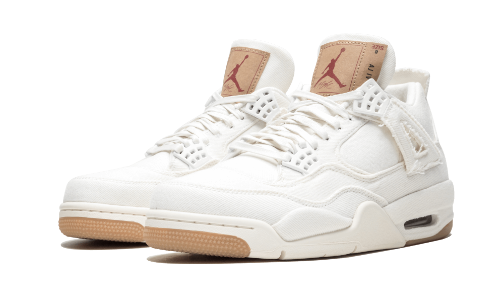 Nike Air Jordan 4 Retro x Levi's / "White - White"