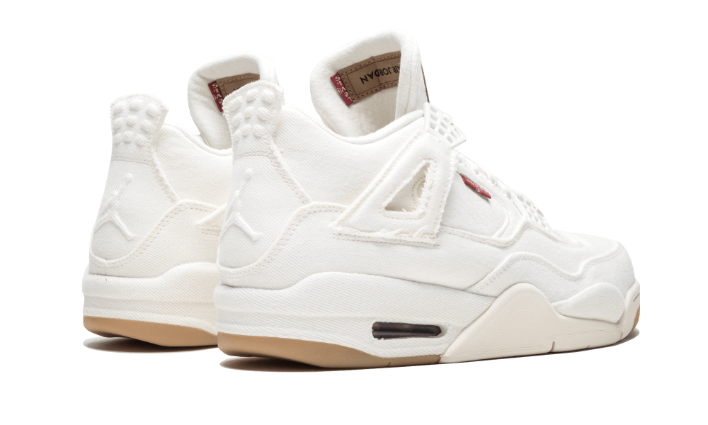 Nike Air Jordan 4 Retro x Levi's / "White - White"