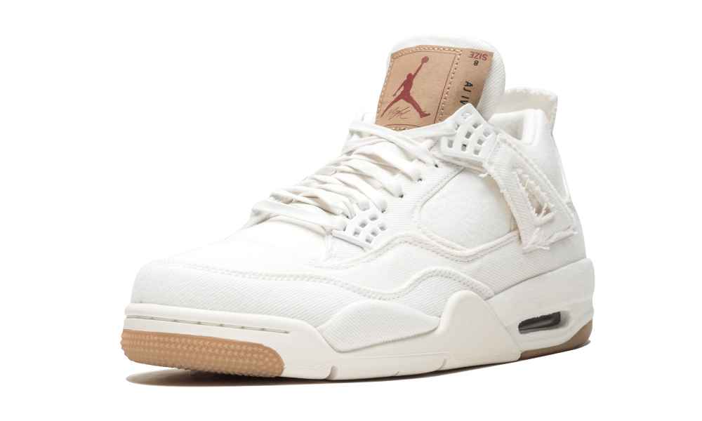 Nike Air Jordan 4 Retro x Levi's / "White - White"