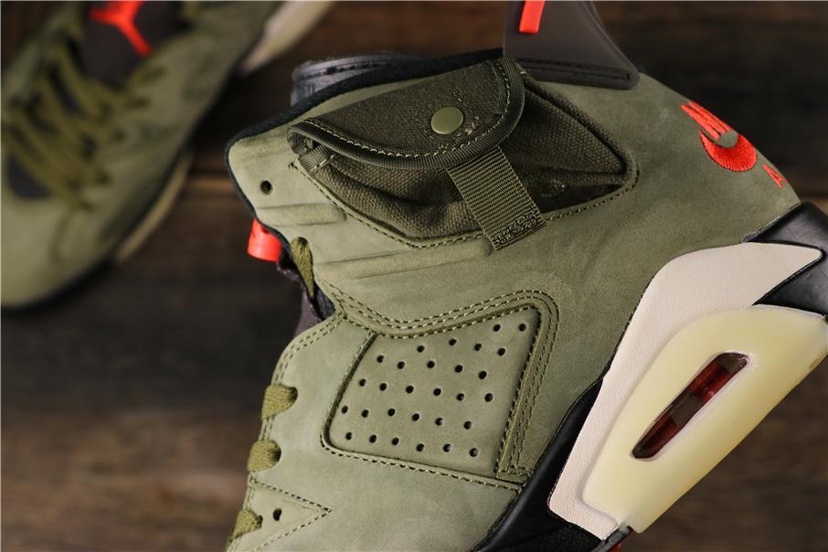 Travis Scott x Air Jordan 6 Retro 'Olive'
