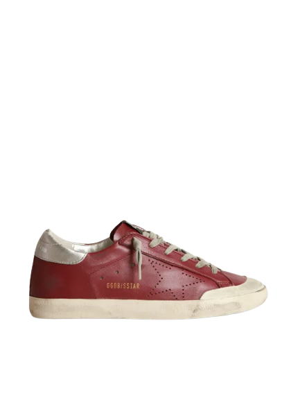 Golden Goose SUPERSTAR in nappa leather with perforated star