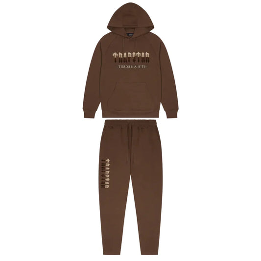Trapstar Chenille Decoded 2.0 Hooded Tracksuit Earth Edition