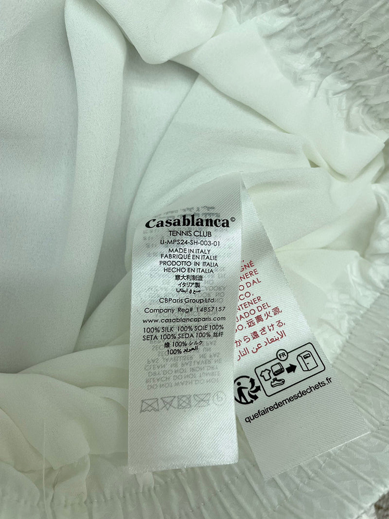 CASABLANCA Tennis Club Icon Silk Short