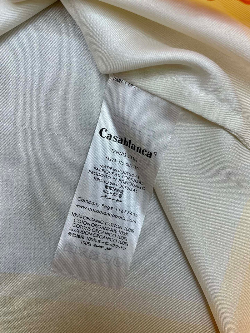 CASABLANCA Panoramique Silk Shirt