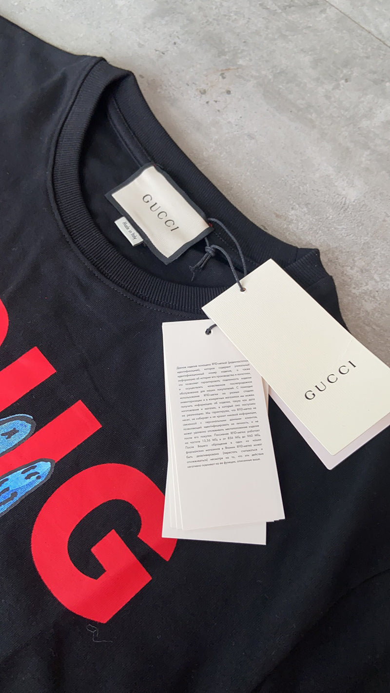 GUCCI x Freya Hartas 'Iccug' Logo T Shirt