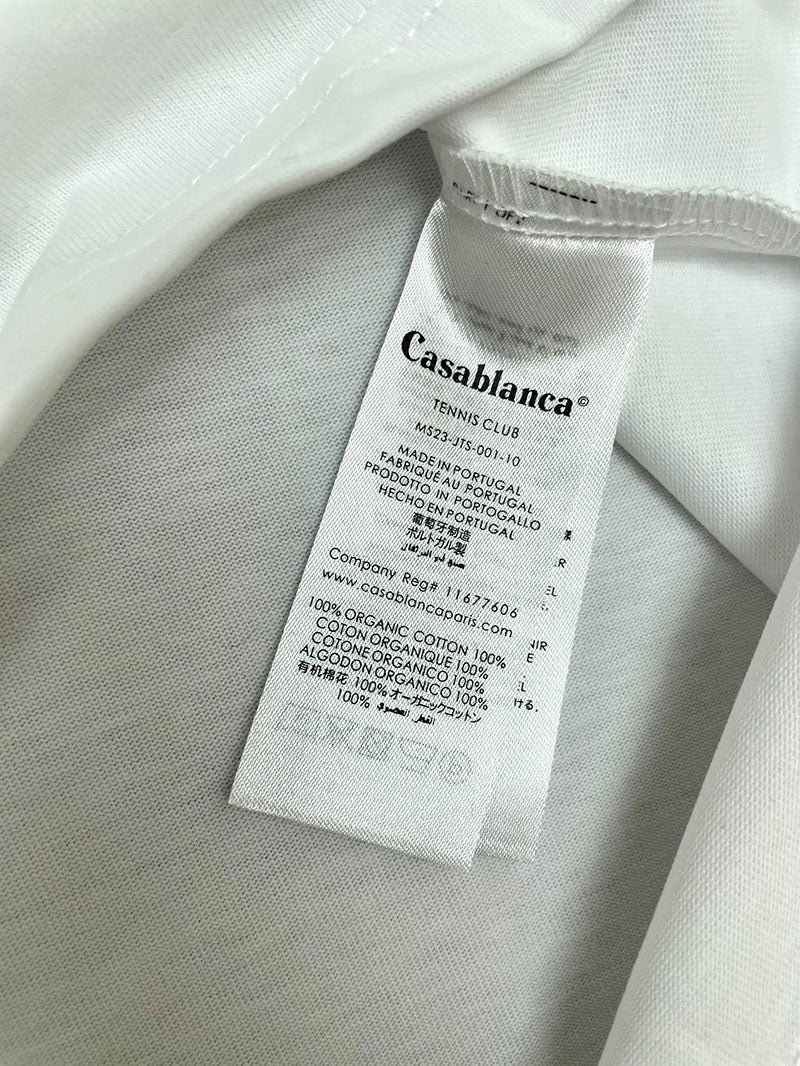 CASABLANCA Yellow Block T-Shirt