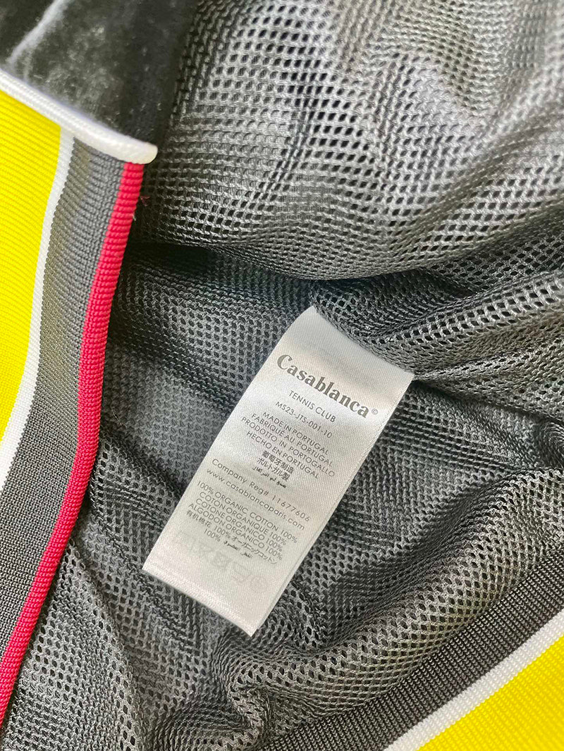 Casablanca  Laurel Track Jacket Black/Yellow