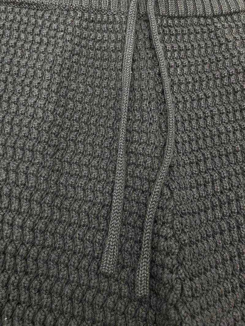 CASABLANCA Crochet Tennis Short Blackk