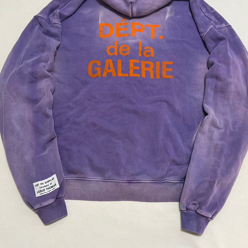 Gallery Dept. French Zip Hoodie Purple