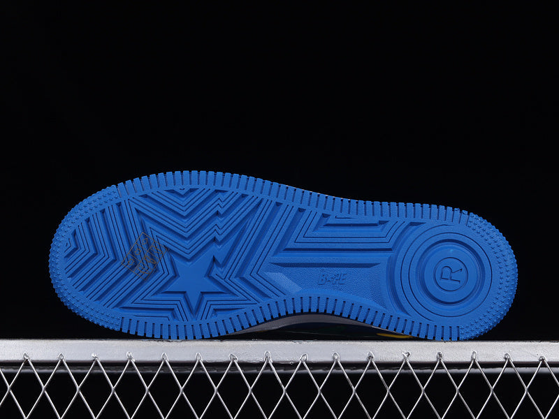 A Bathing Ape Bape Sta FS-001 Low 'Yellow Blue Green'