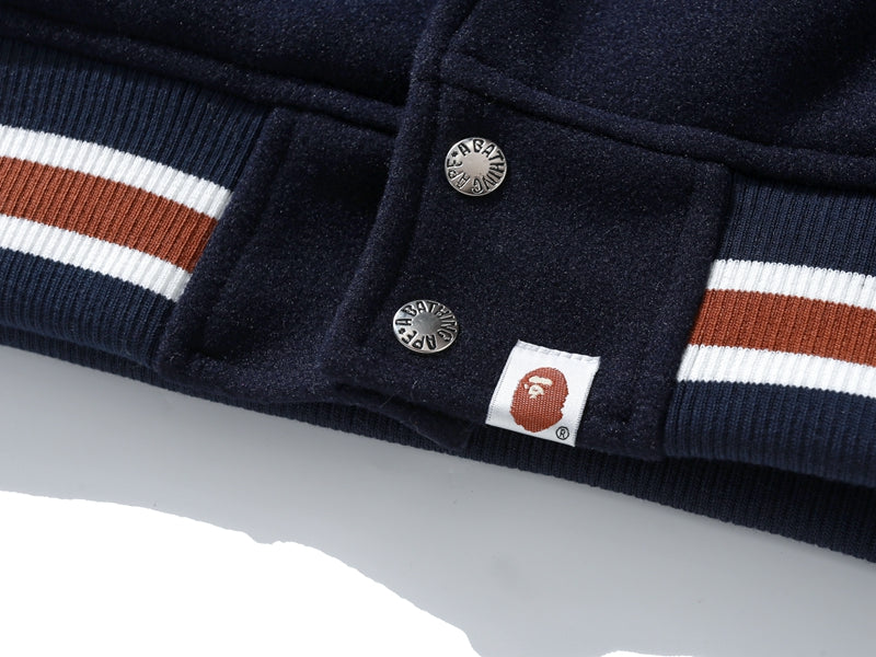 BAPE x Concepts Varsity Jacket Navy