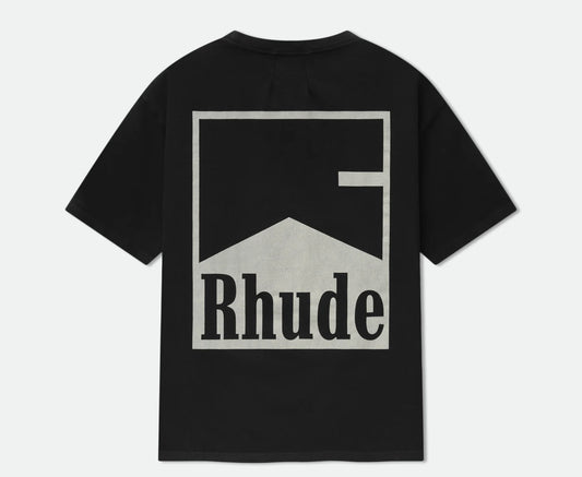RHUDE Chevron T-Shirt | Black