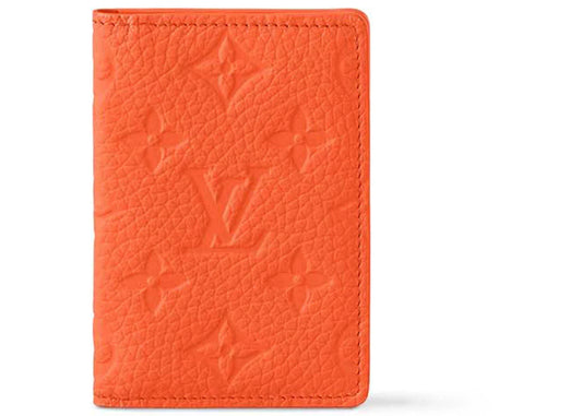 Louis Vuitton Pocket Organizer Taurillon Colormania Orange