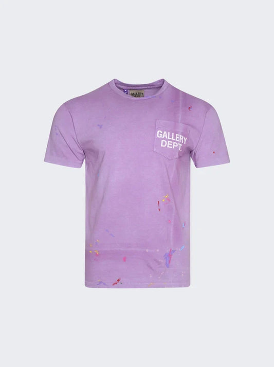 GALLERY DEPT. Vintage Logo Painted T-Shirt Purple