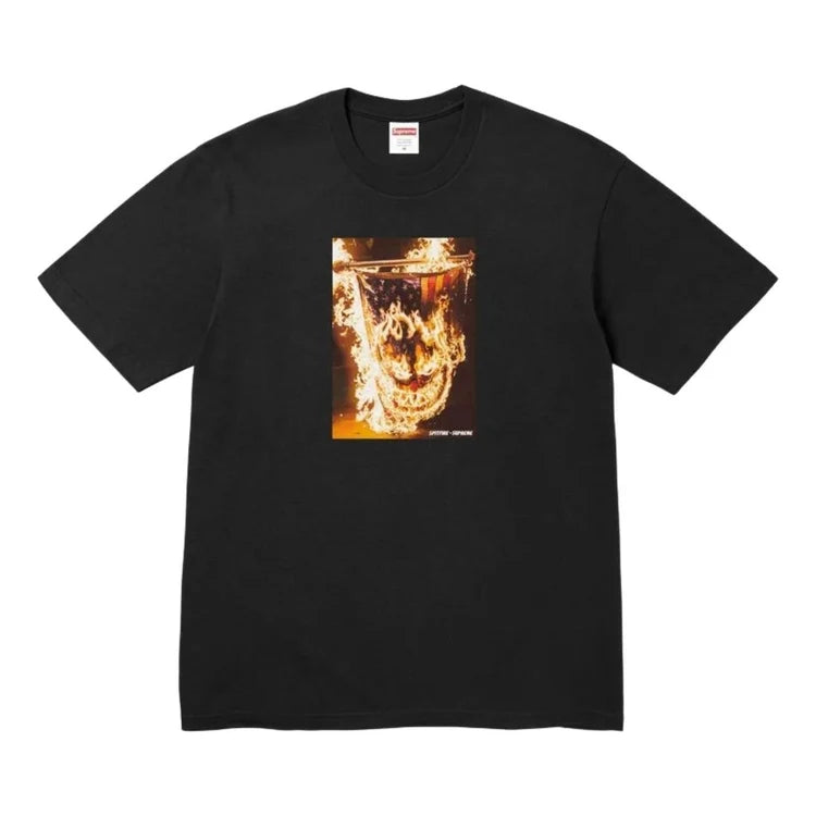Supreme-Supreme x Spitfire SS26 Flag T-Shirt 'Black'