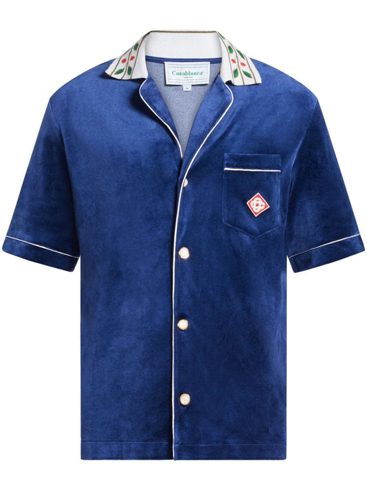 Casablanca Velour Laurel Shirt
