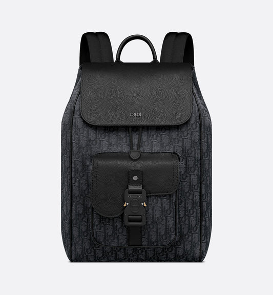 Dior Saddle Backpack with Flap