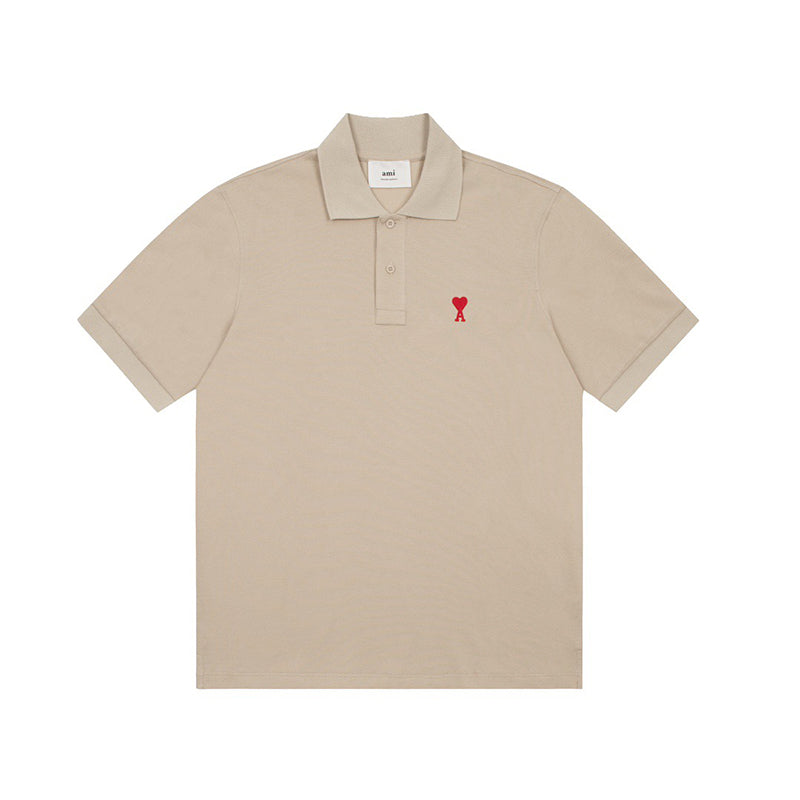 Ami De Coeur Polo Shirt Breige