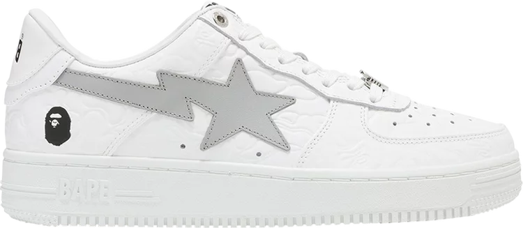 A Bathing Ape Bape Sta Low #3 Line Camo White