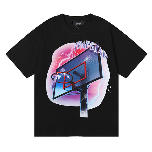 Trapstar Lightning Basketball Black T-Shirt