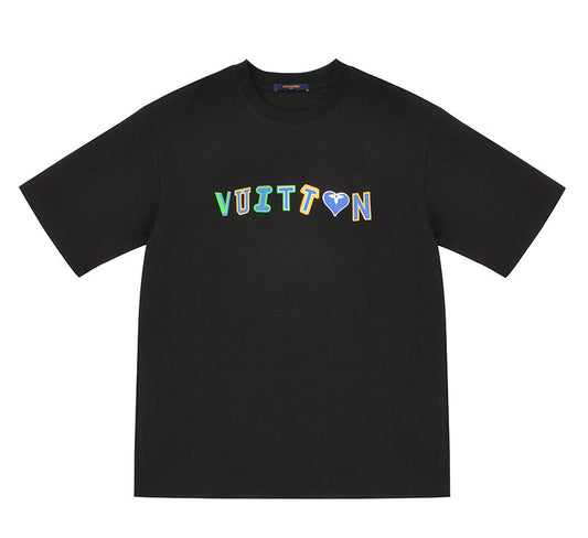 Louis Vuitton Vuitton Logo Tee Black