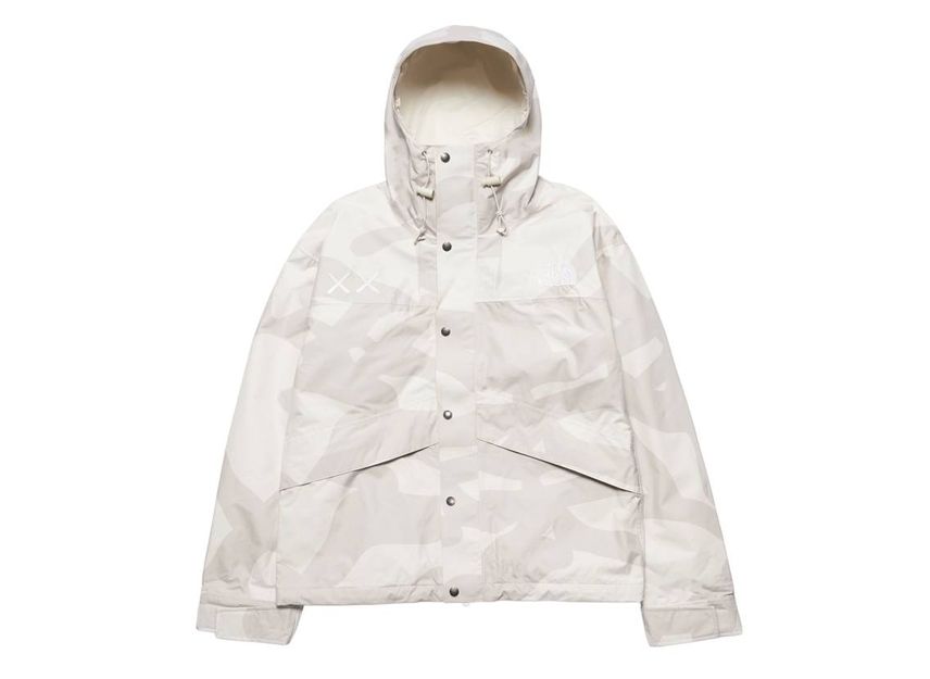 KAWS x The North Face Retro 1986 Mountain Jacket "Moonlight Ivory"