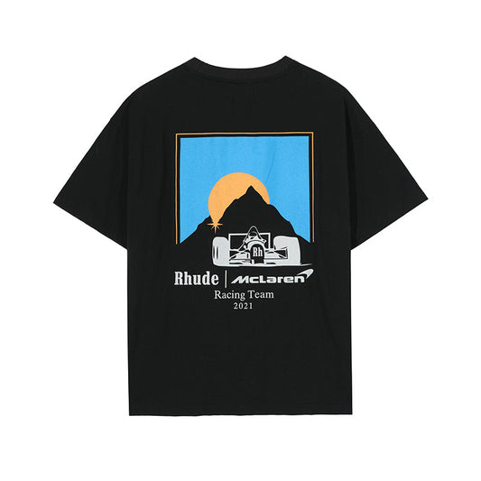 Rhude X Mclaren Moonlight Racer Tee Black