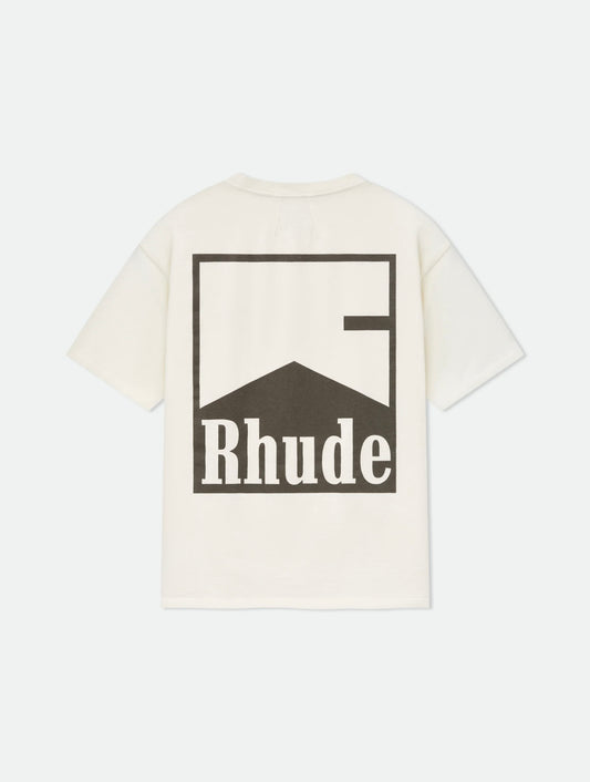 RHUDE Chevron T-Shirt | White
