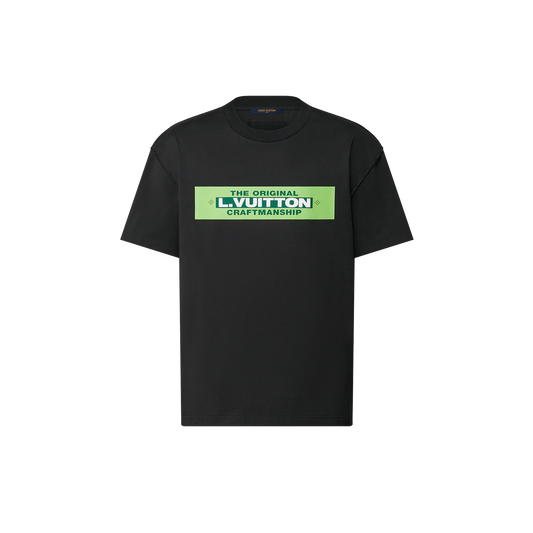 Louis Vuitton L.Vuitton Printed T-shirt Black