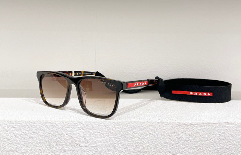 Prada Linea Rossa Sunglasses Havana