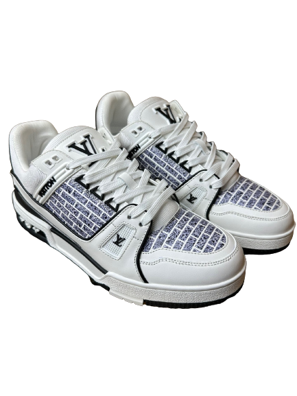 Louis Vuitton LV Trainer Lady Pink White Black