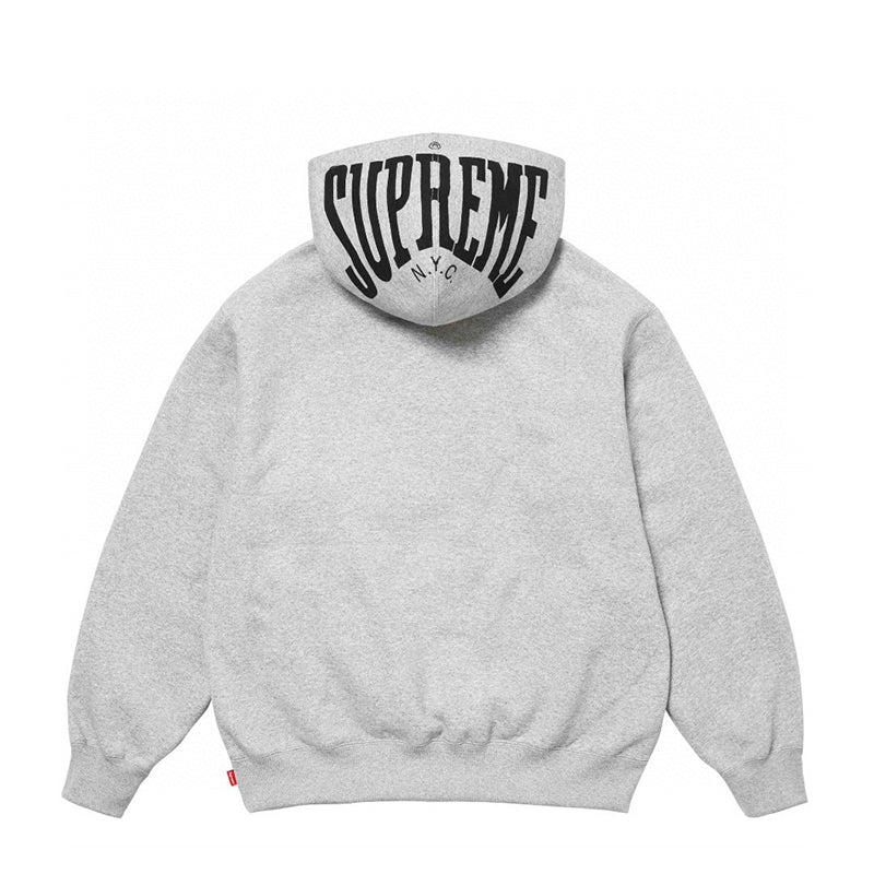 Supreme Warm Up Hooded Sweatshirt (SS24) Grey