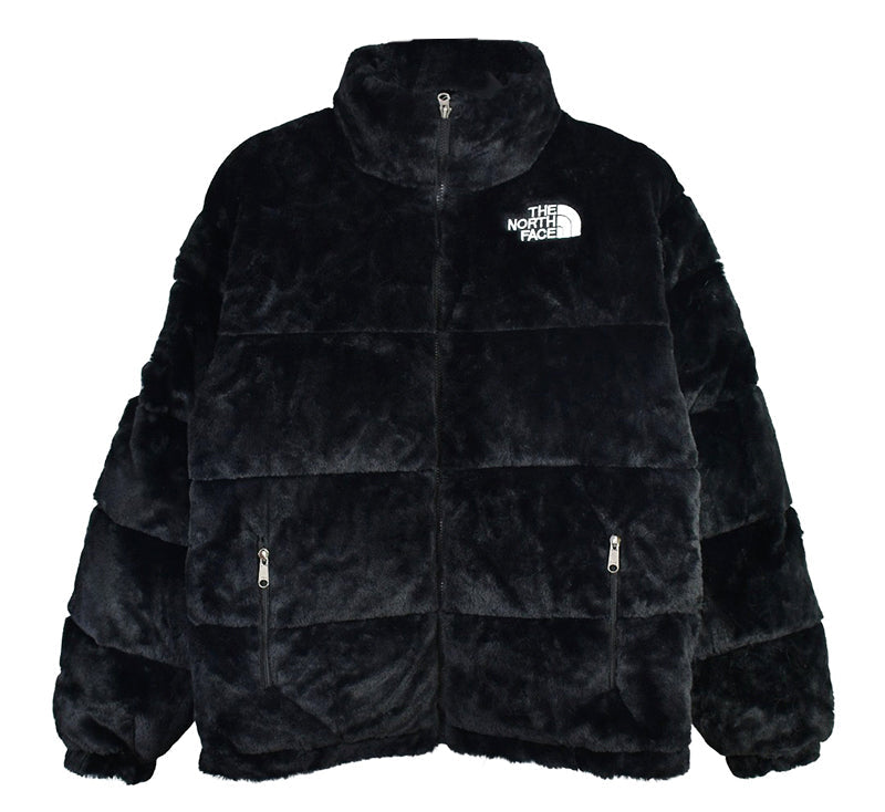 SUPREME X The North Face Faux-Fur Jacket Black