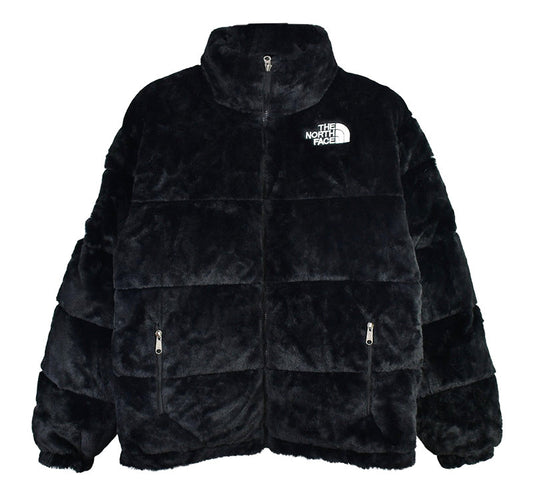 SUPREME X The North Face Faux-Fur Jacket Black
