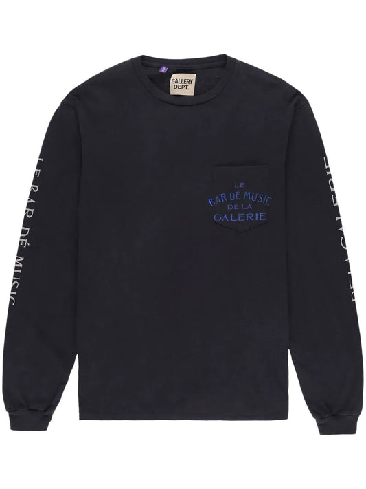 Gallery Dept. Le Bar Shop L/S Tee Navy
