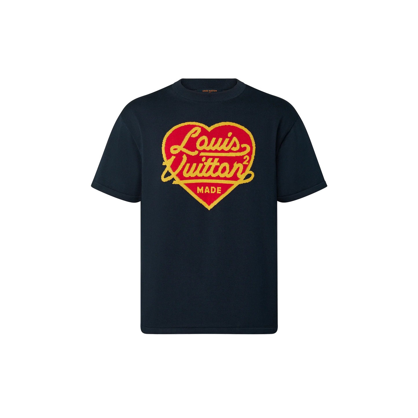Louis Vuitton x Nigo Intarsia Jacquard Heart Crewneck