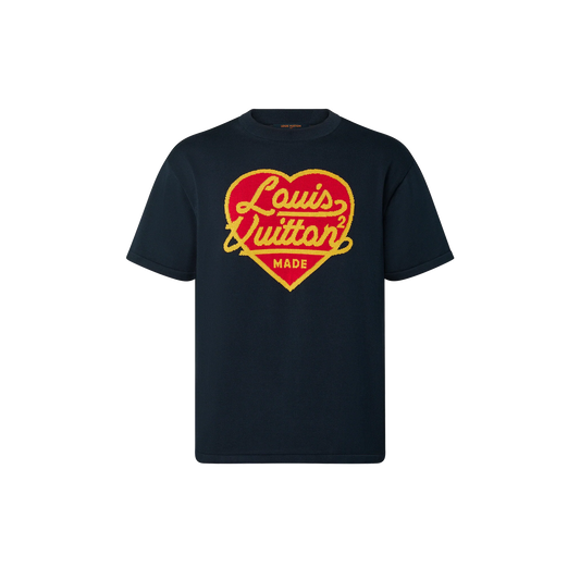 Louis Vuitton x Nigo Intarsia Jacquard Heart Crewneck