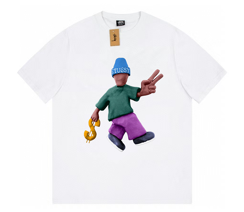 Stussy Peace & Prosperity T-Shirt White